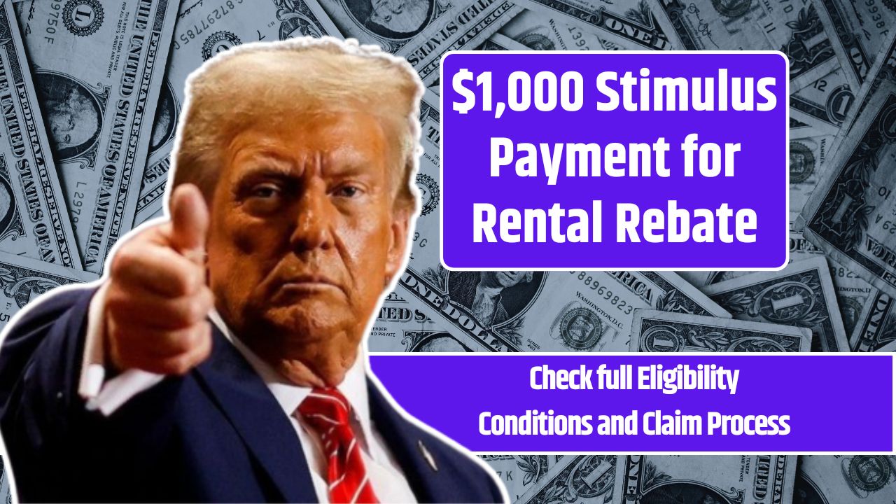 $1,000 Stimulus Payment for Rental Rebate
