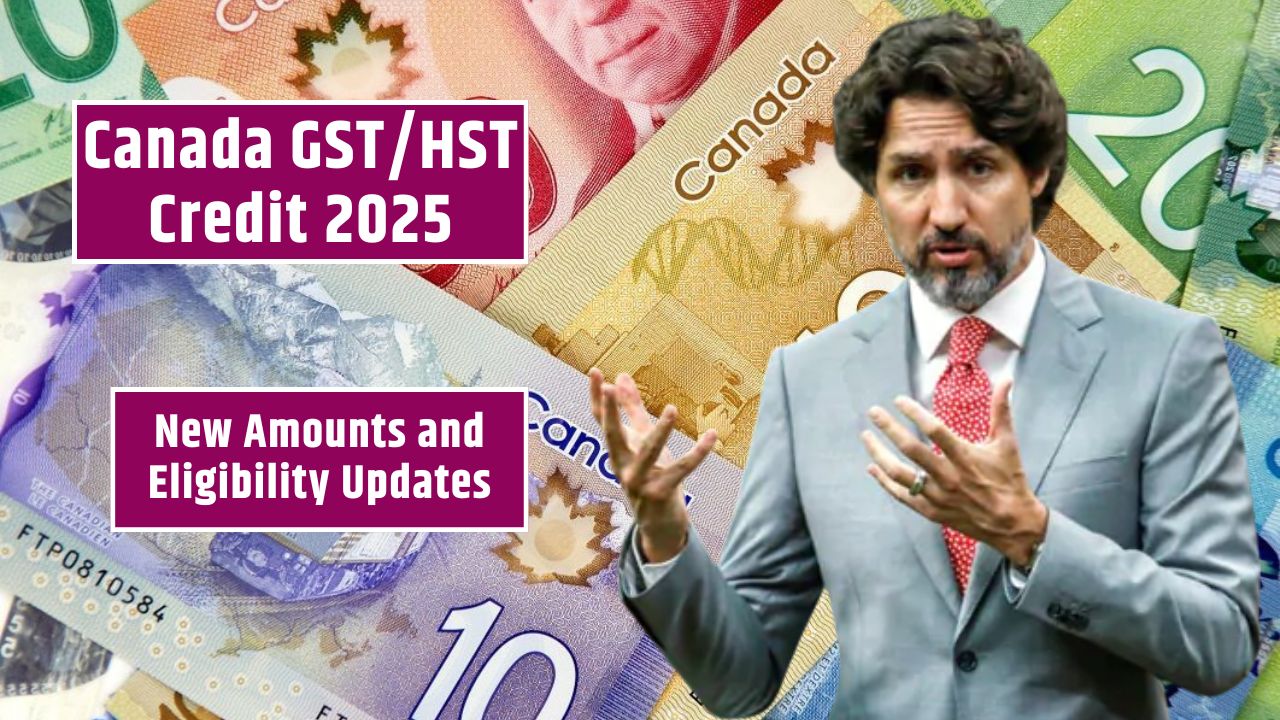 Canada GST/HST Credit 2025