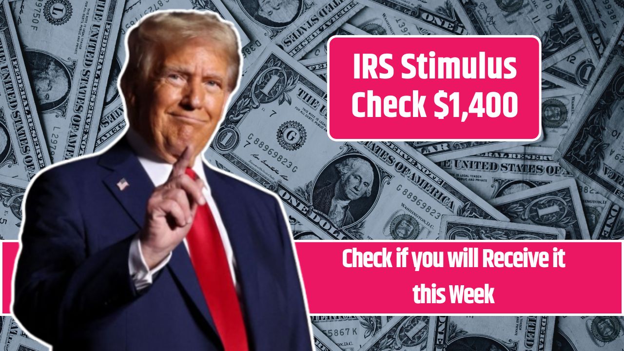 IRS Stimulus Check $1,400