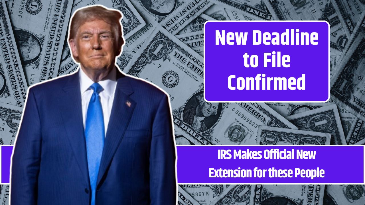 New Deadline to File Confirmed